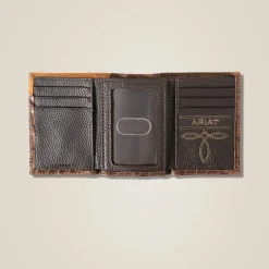 Alligator Trifold Wallet