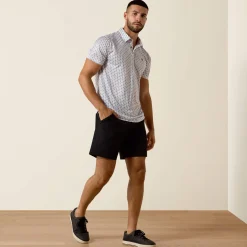 All Over Print Fitted Polo