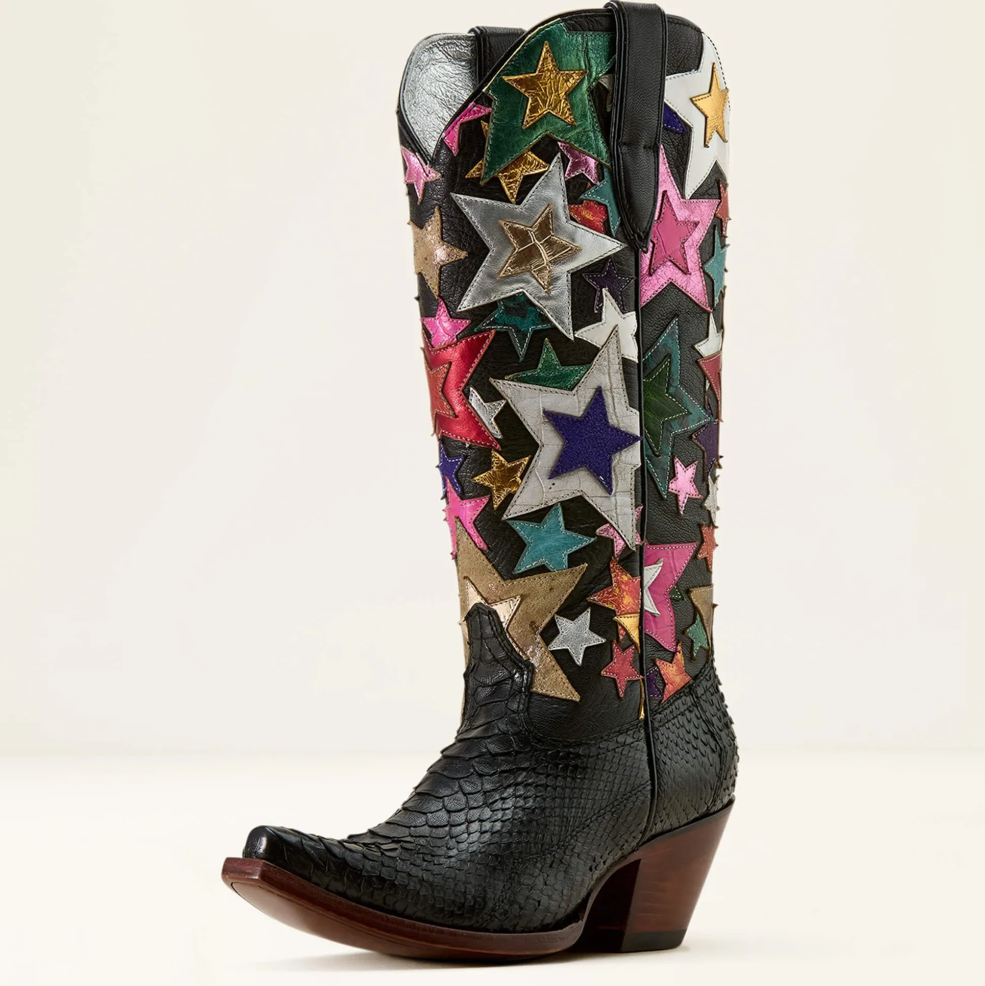 Amora Star X Toe Western Boot
