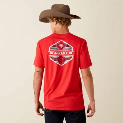 Ariat Chinelos Hex Classic Fit T-Shirt