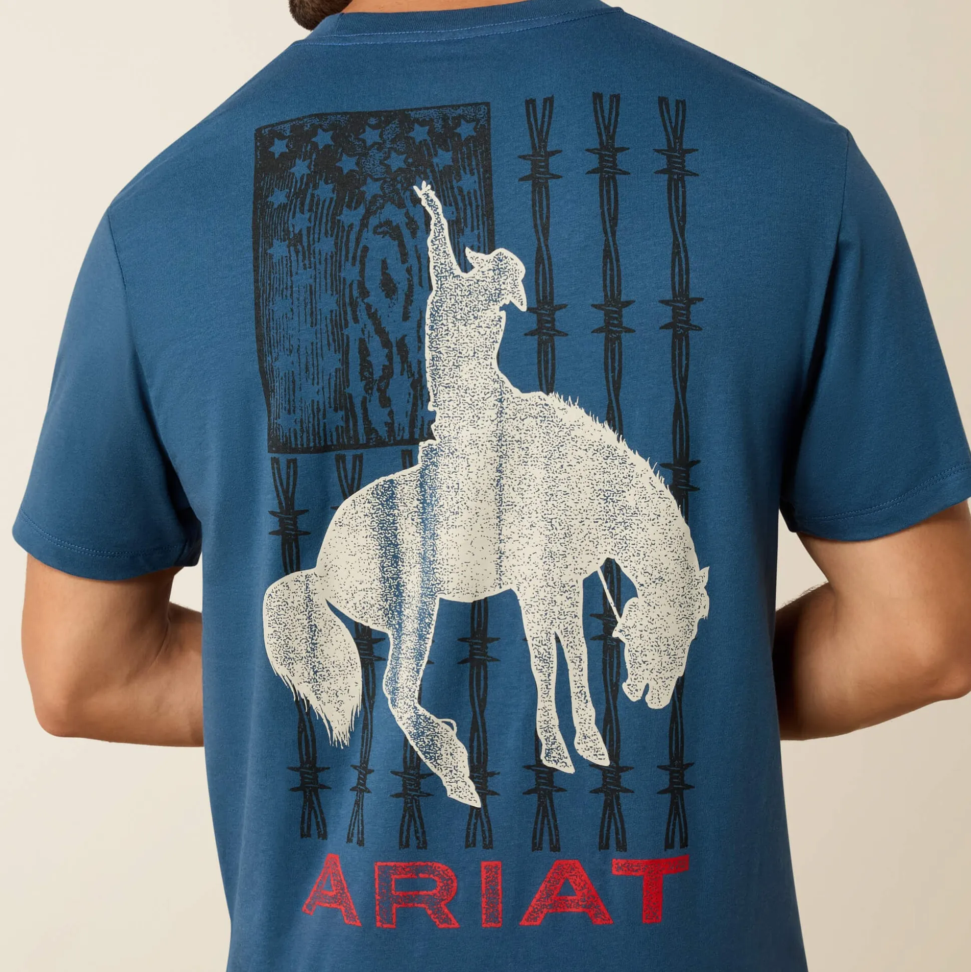 Ariat Flag Bronco Classic Fit T-Shirt