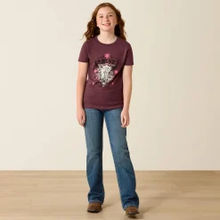 Ariat Skulls Florals T-Shirt