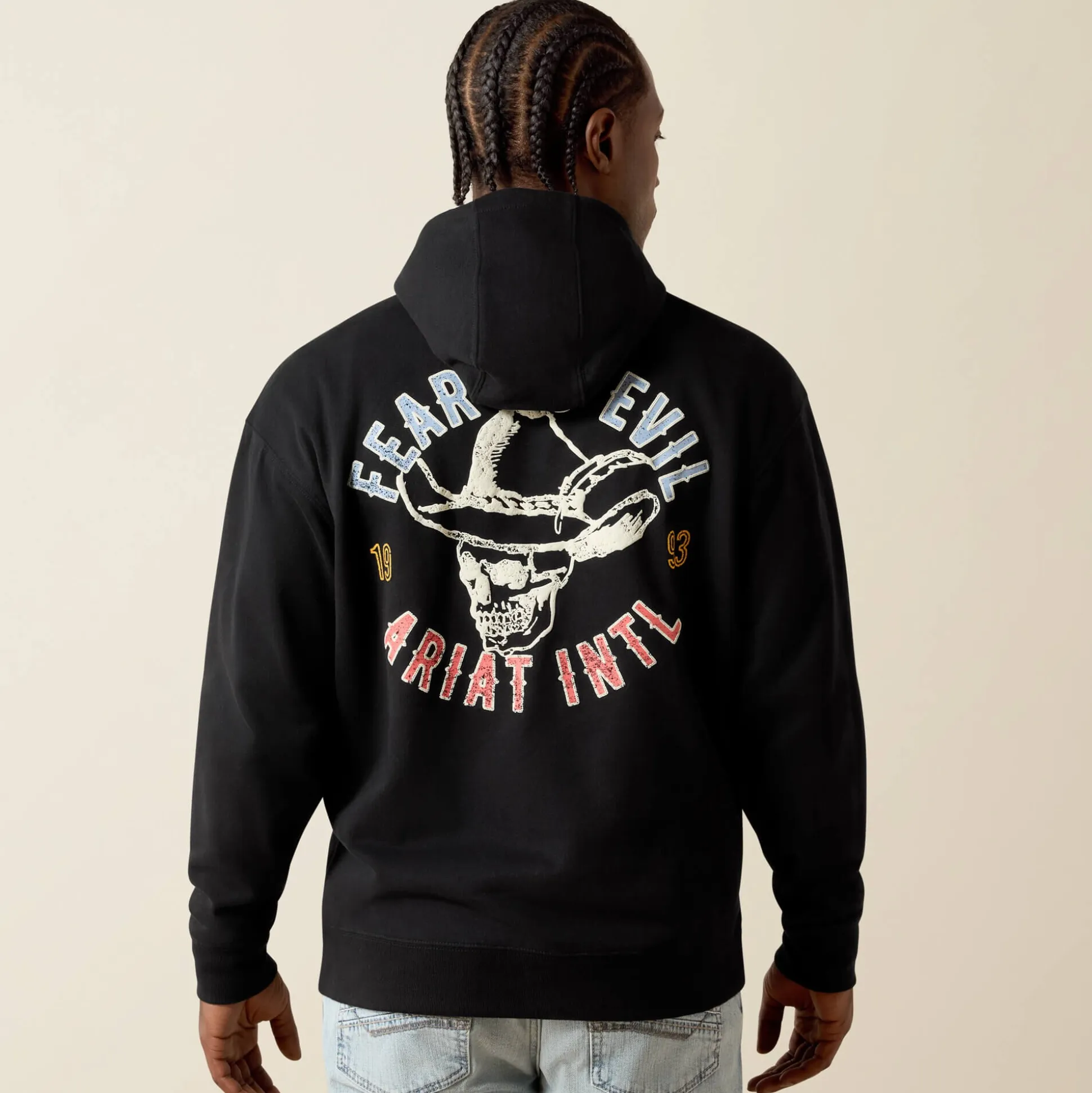Ariat Stitched Skull Hoodie