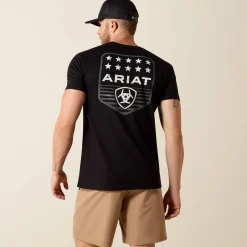 Ariat Stripe Patriotic Badge T-Shirt