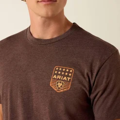 Ariat Stripe Patriotic Badge T-Shirt
