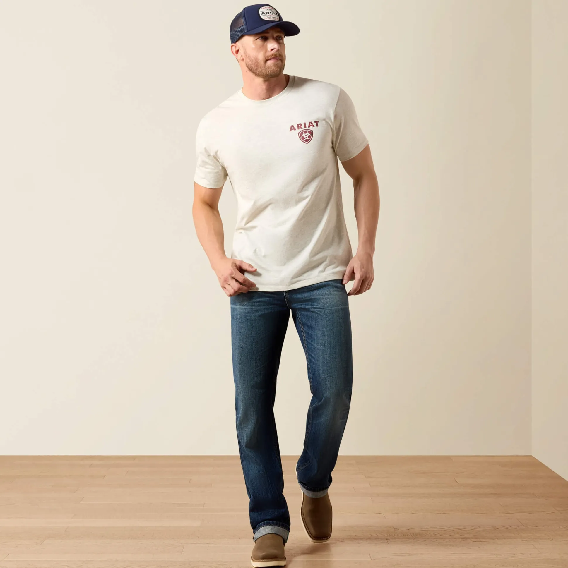 Ariat Trucker Freedom Flag T-Shirt