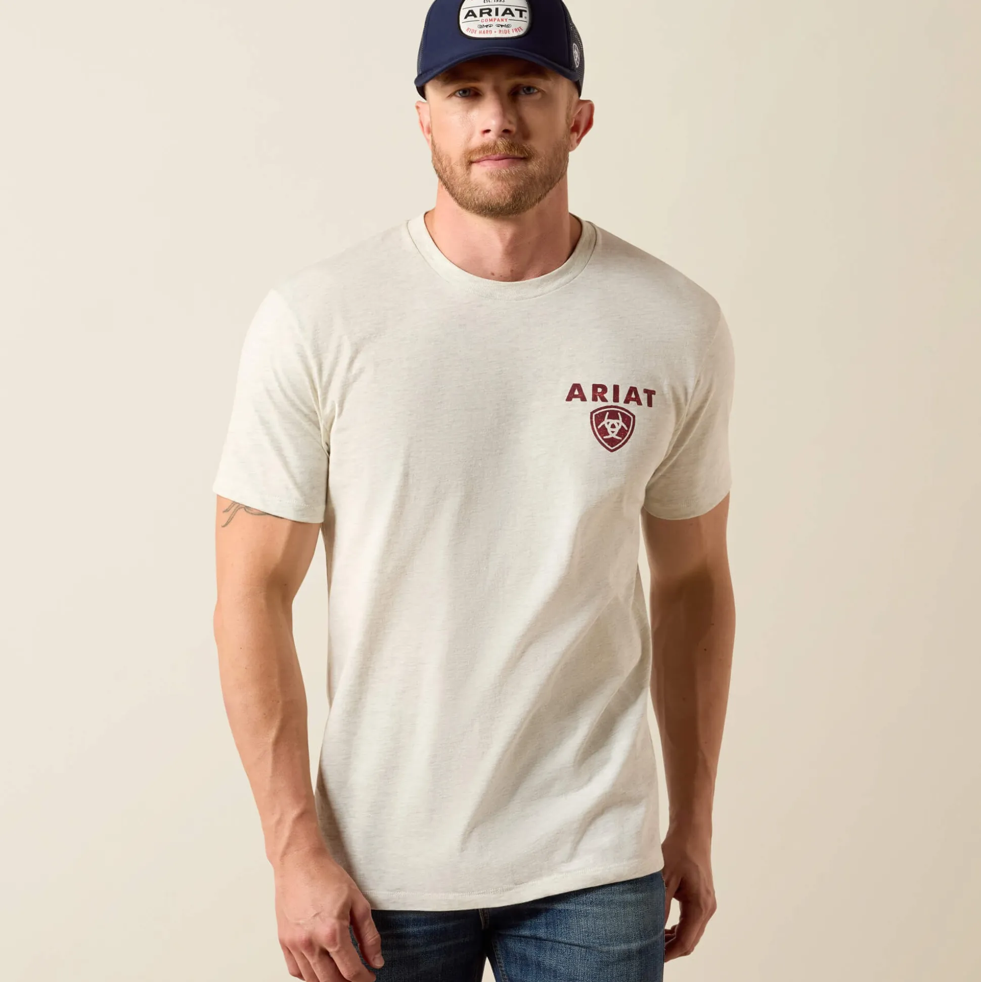 Ariat Trucker Freedom Flag T-Shirt