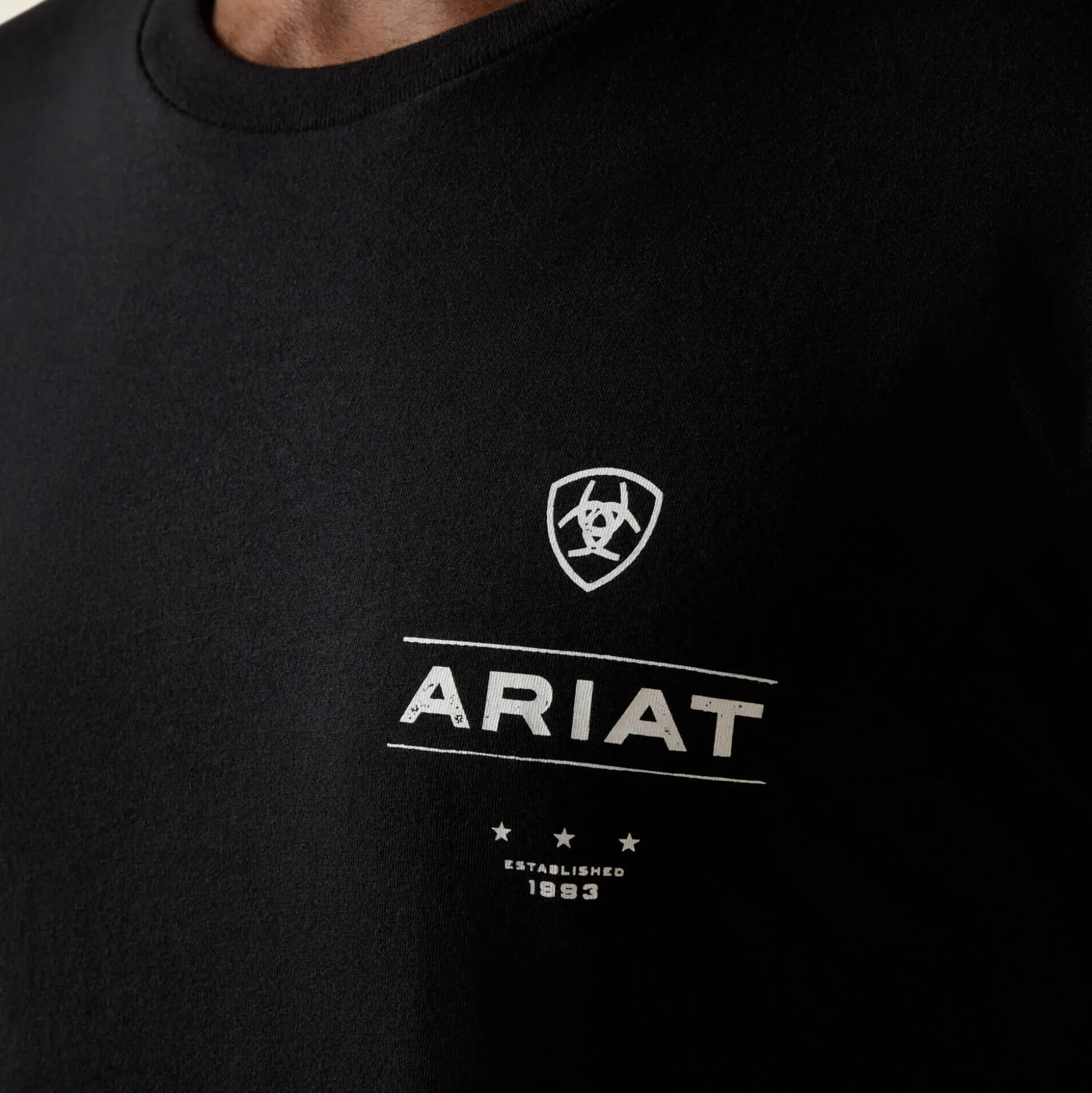 Ariat Wooden Diamond Flag Classic Fit T-Shirt