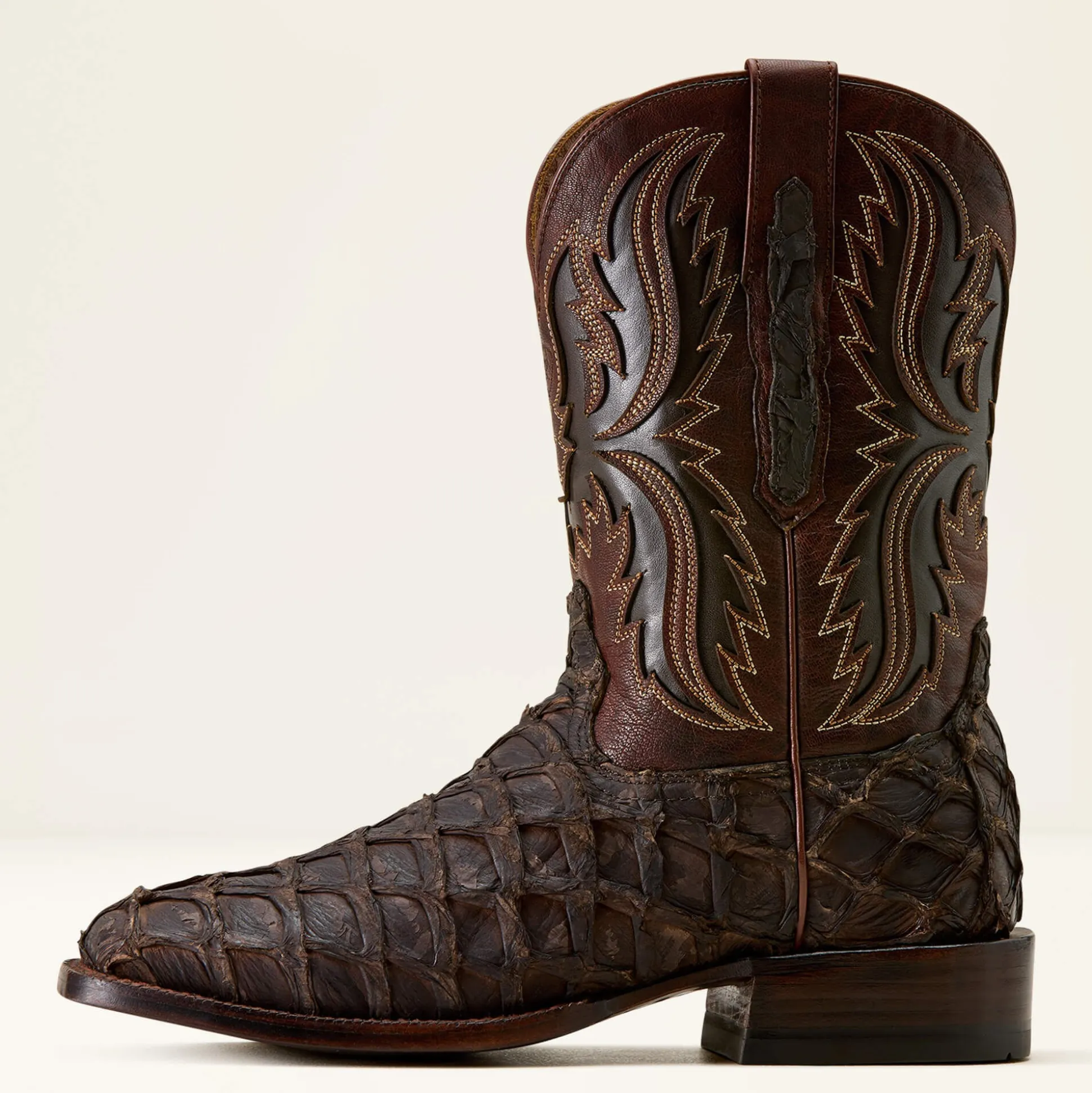 Ashwood Wide Square Toe Cowboy Boot