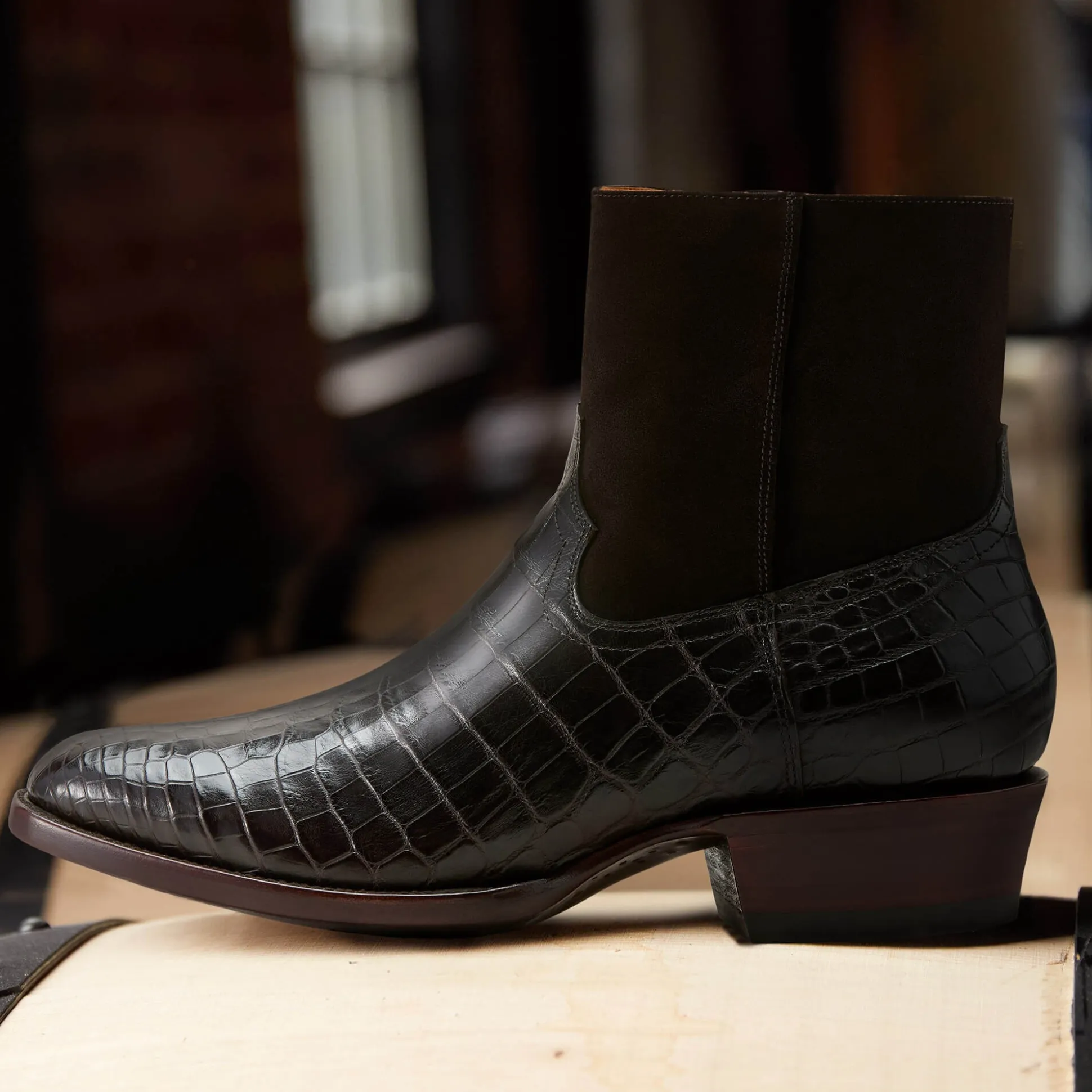 Bench Made Brewer Western Boot