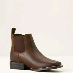 Booker Chelsea Wide Square Toe Western Boot