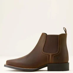 Booker Chelsea Wide Square Toe Western Boot