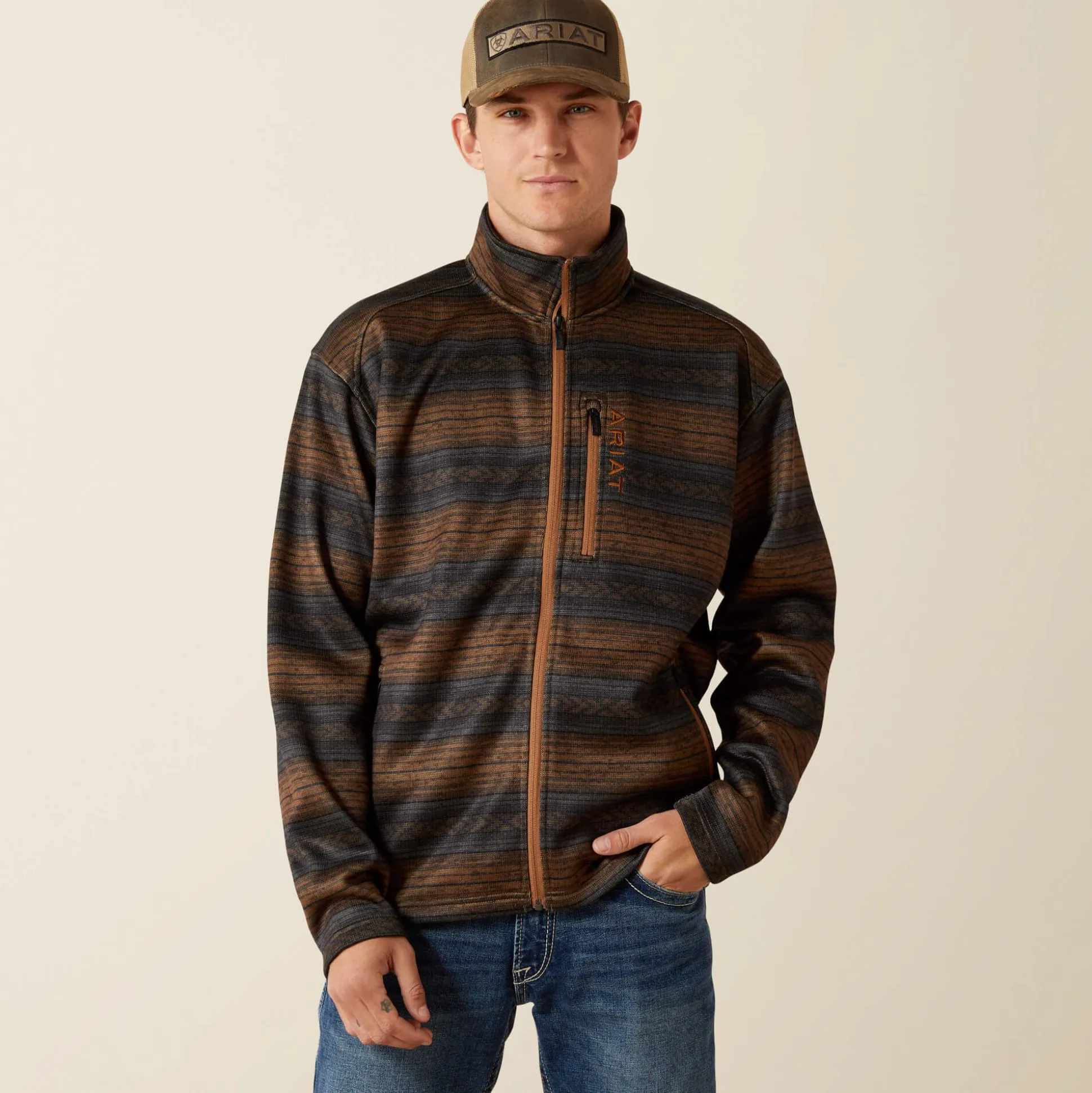 Caldwell Full Zip Sweater