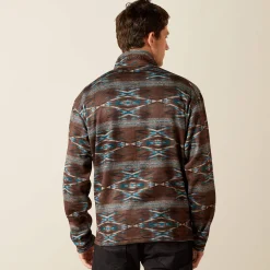 Caldwell Logo 1/4 Zip Sweater