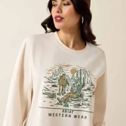 Canvas Oversized Long Sleeve T-Shirt