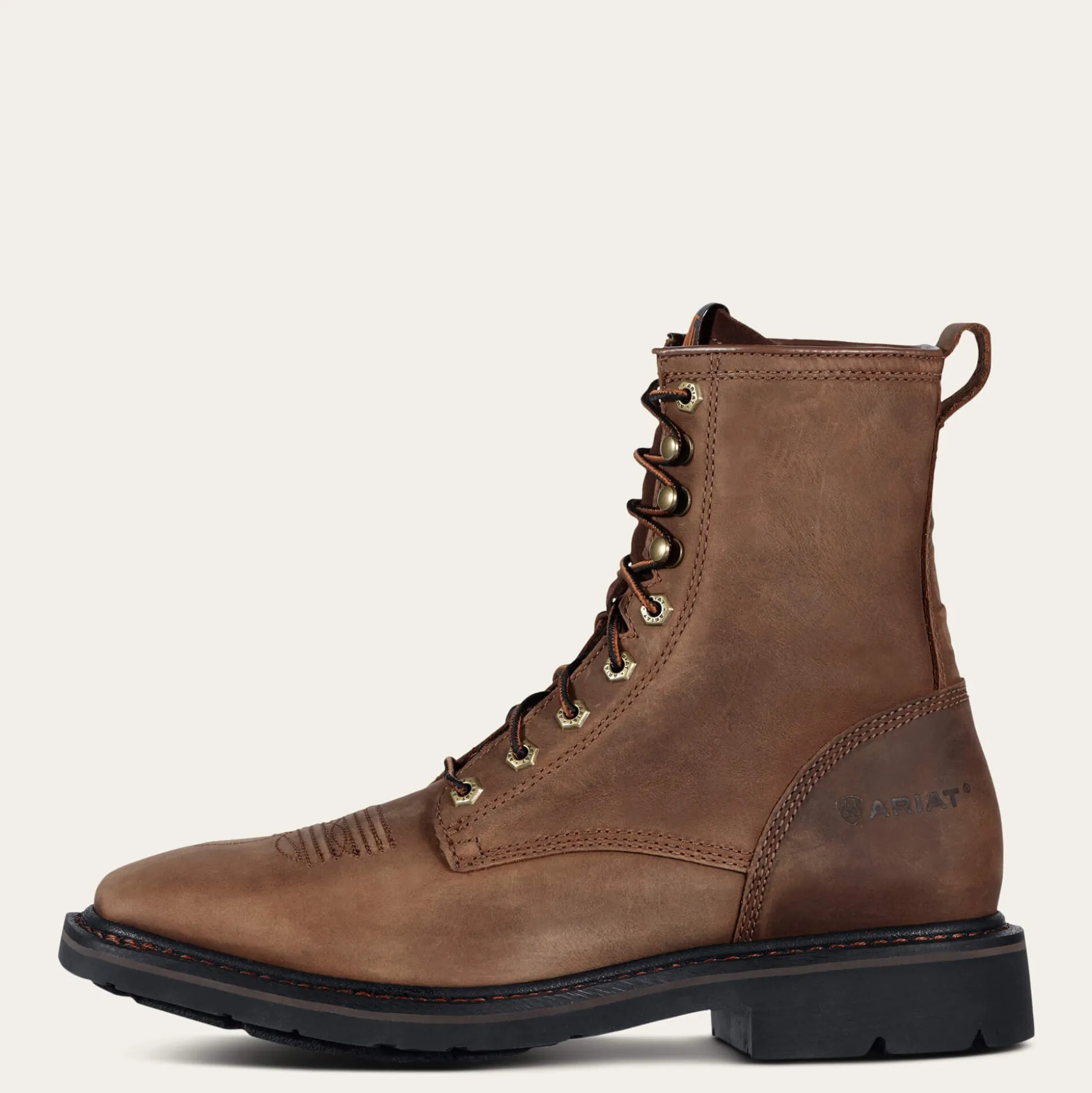 Cascade 8" Wide Square Toe Work Boot