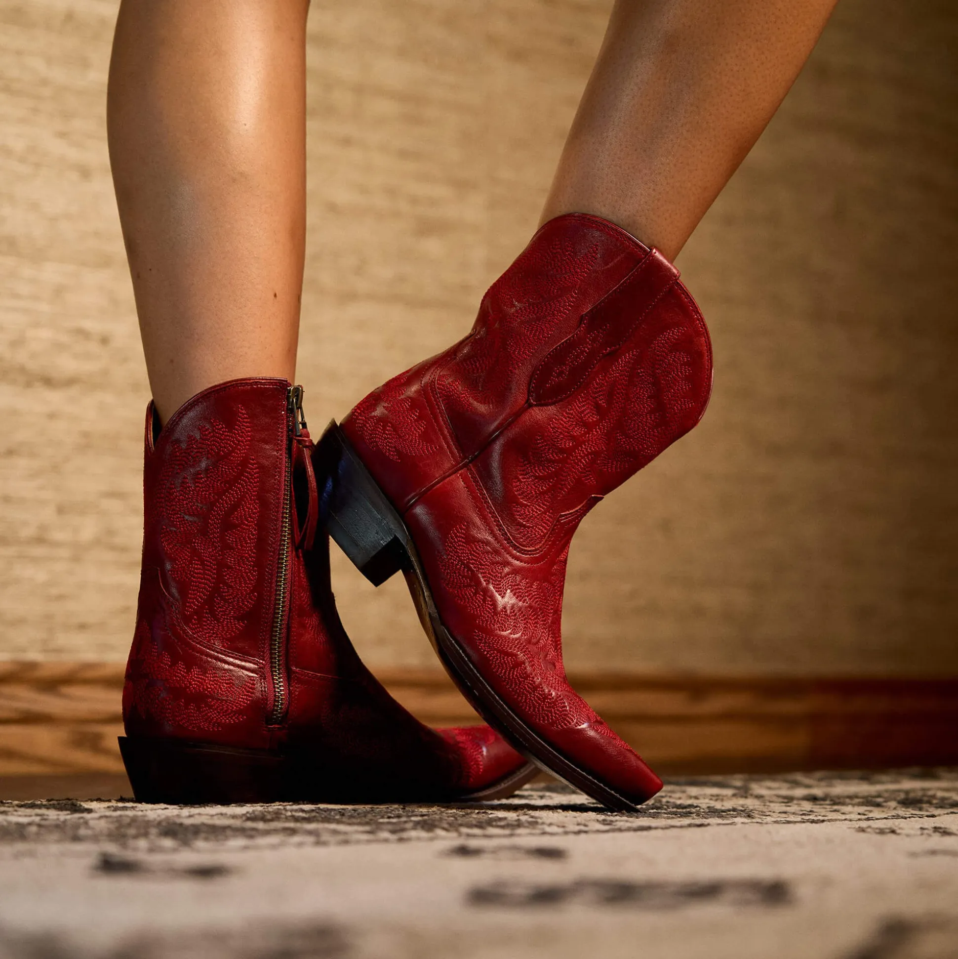 Cate X Toe Western Boot