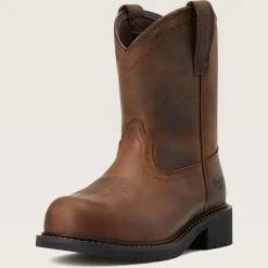 Fatbaby Work Pull-On Steel Toe Work Boot