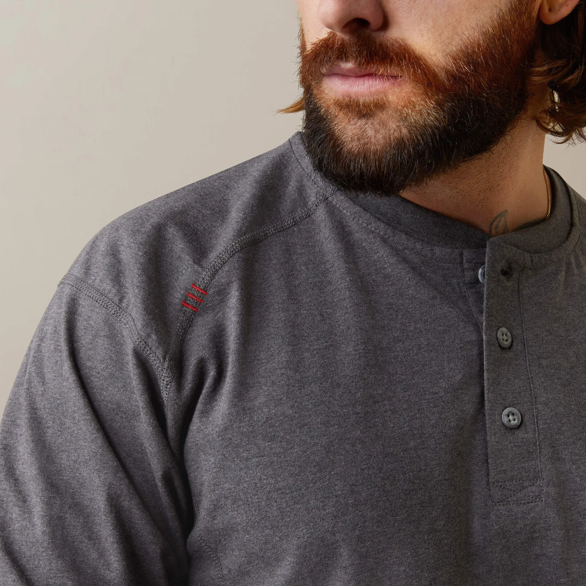 FR Air Refinery Row Graphic Henley Top
