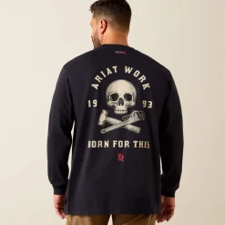 FR Air Skull Long Sleeve T-Shirt