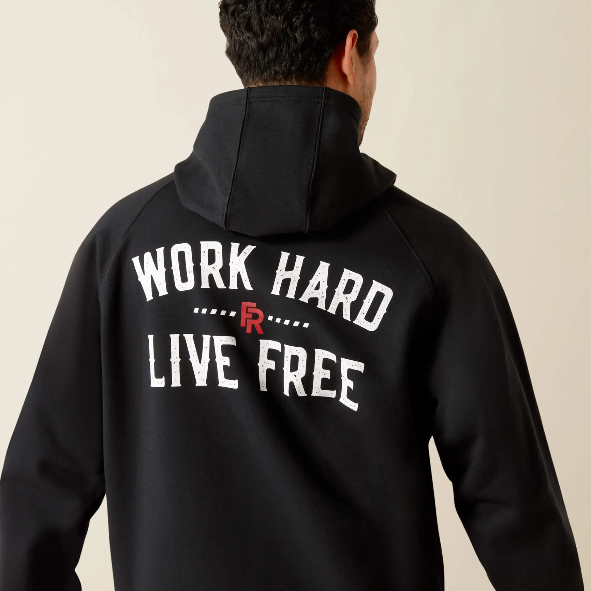 FR DuraStretch Work Hard Live Free Hoodie