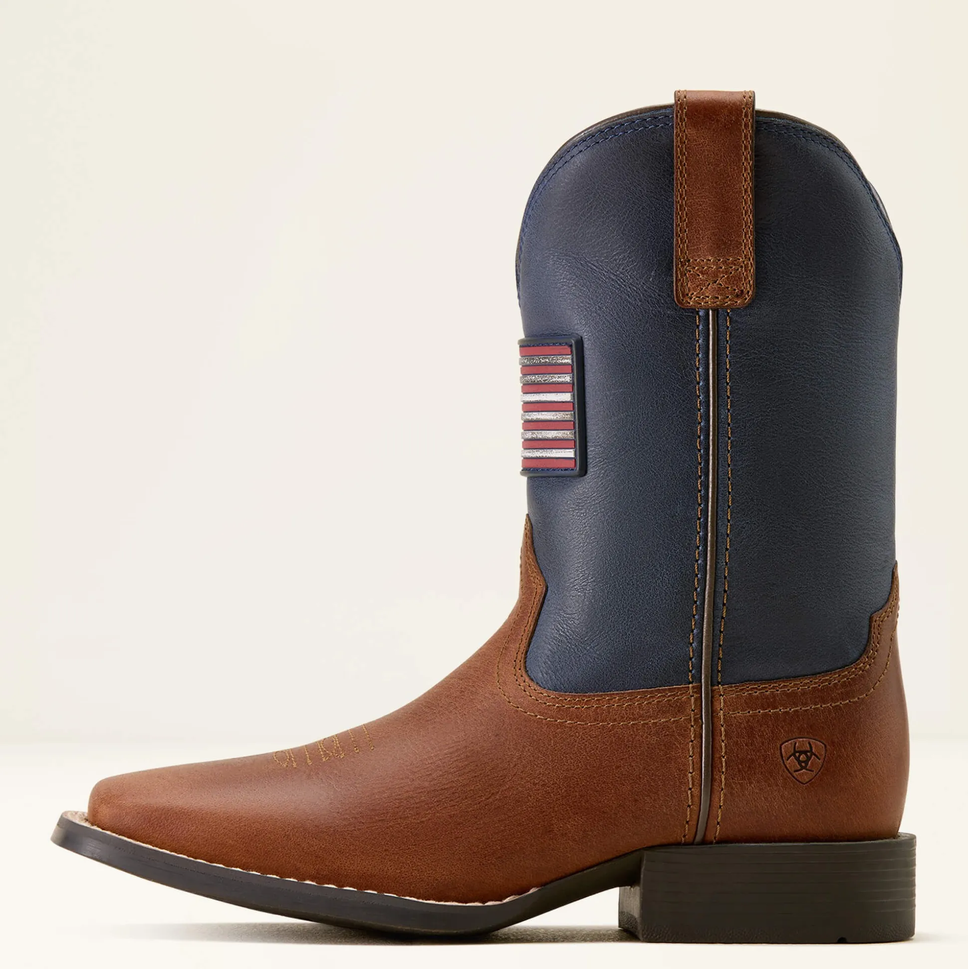 Freedom Rider Wide Square Toe Western Boot