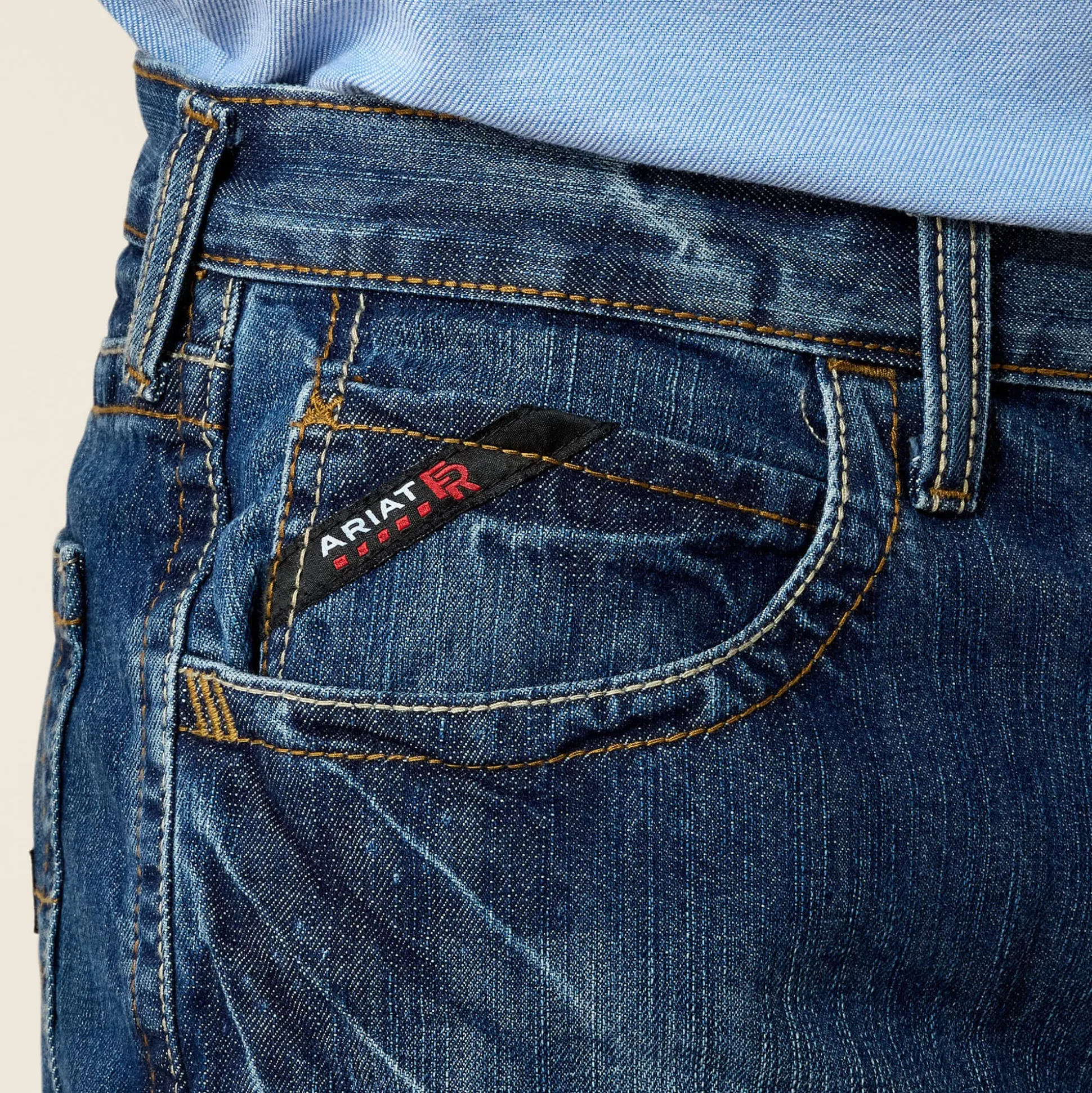 FR M3 Loose Basic Stackable Straight Leg Jean