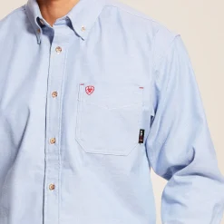 FR Solid Twill DuraStretch Work Shirt