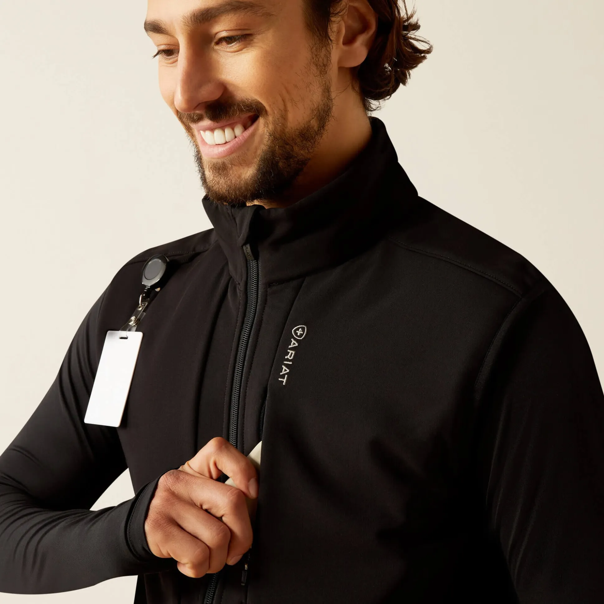 Galen Fleece Scrub Vest