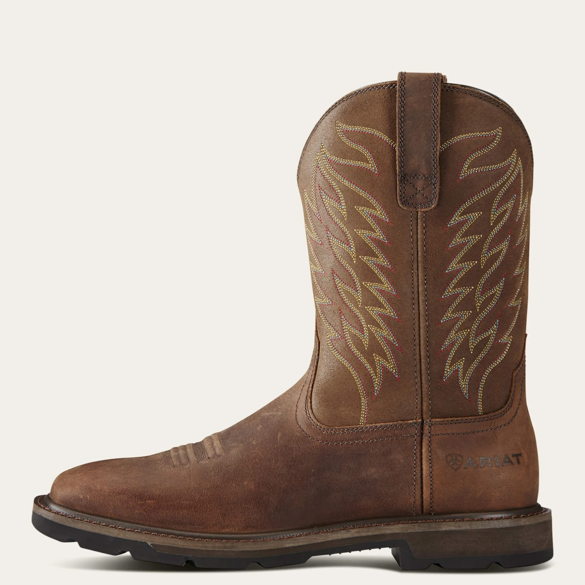 Groundbreaker Wide Square Toe Steel Toe Work Boot