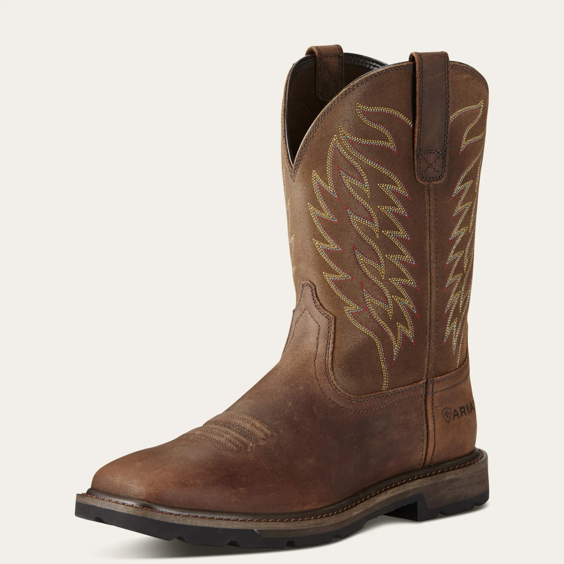 Groundbreaker Wide Square Toe Steel Toe Work Boot