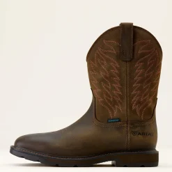 Groundbreaker Wide Square Toe Waterproof Work Boot