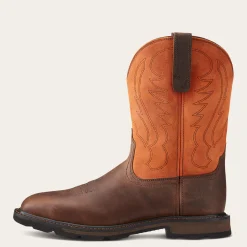 Groundbreaker Wide Square Toe Steel Toe Work Boot