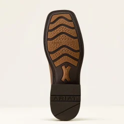 Highland Toughstock Wide Square Toe Cowboy Boot