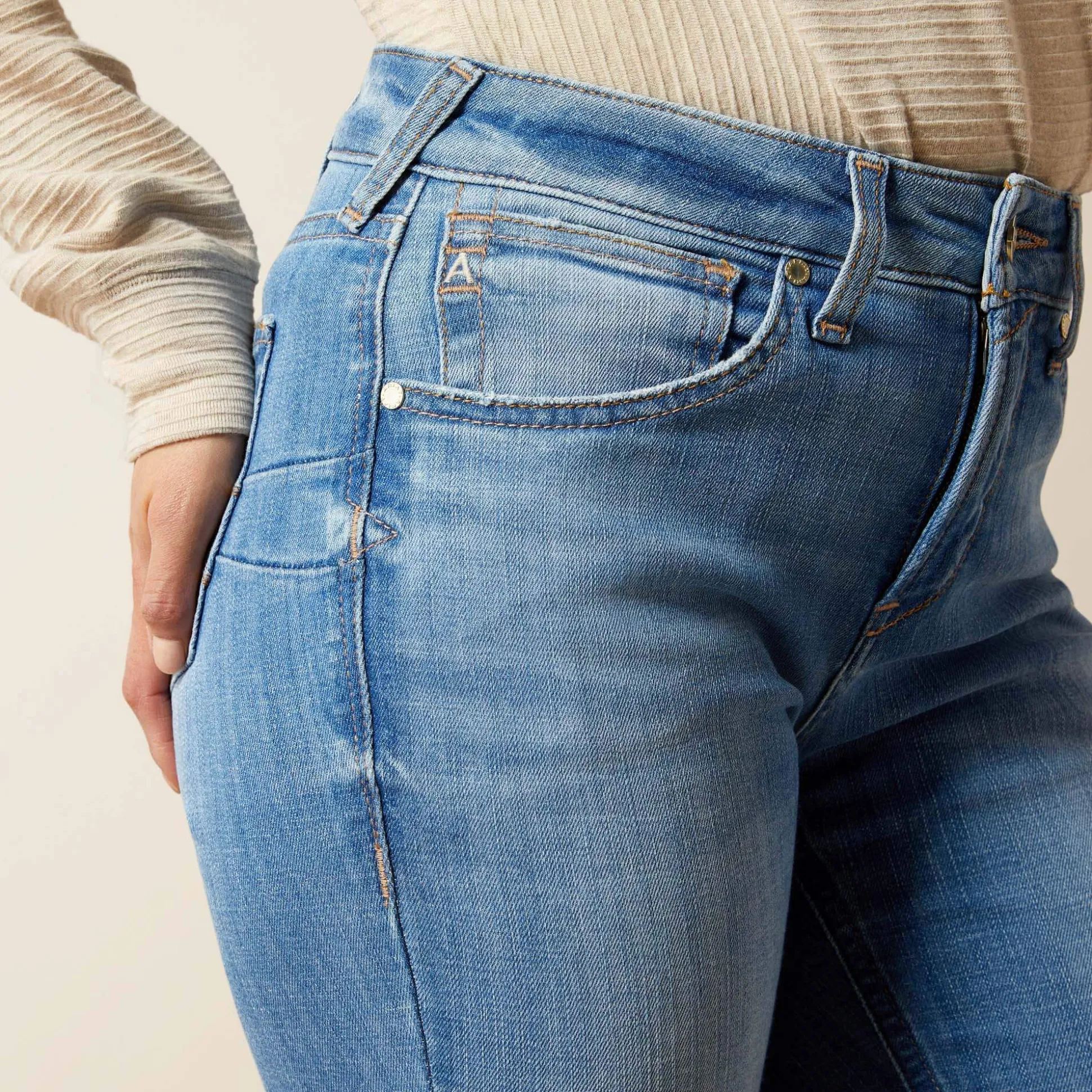 High Rise Camellia Boot Cut Jean