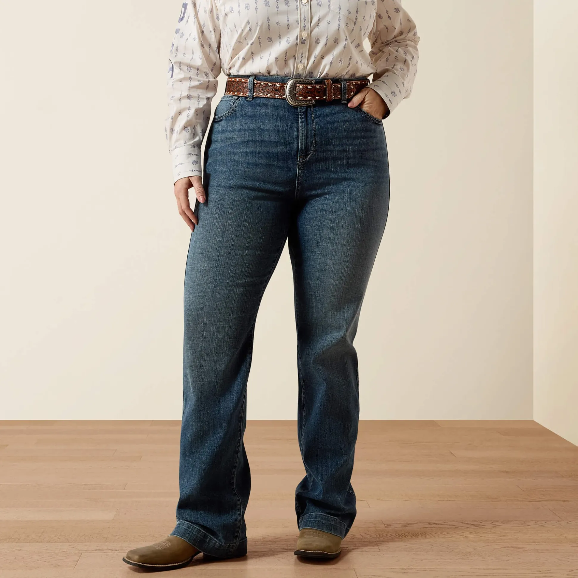 High Rise Vera Slim Trouser Jeans