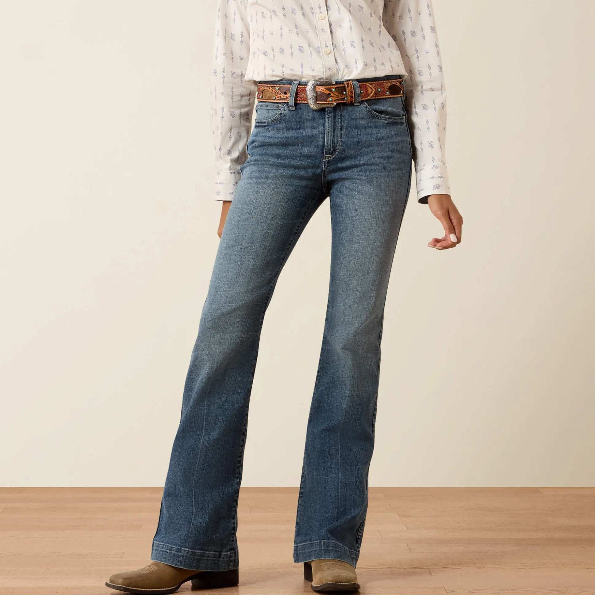 High Rise Vera Slim Trouser Jeans