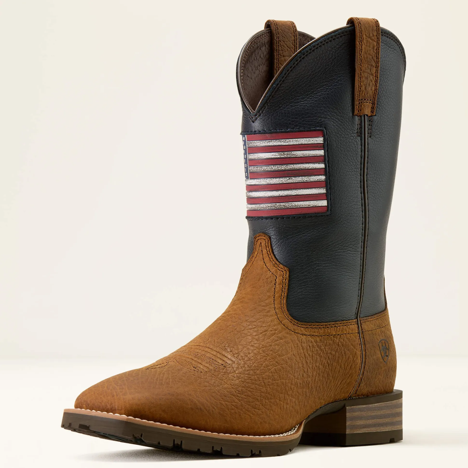 Hybrid Rancher Patriot Wide Square Toe Cowboy Boot