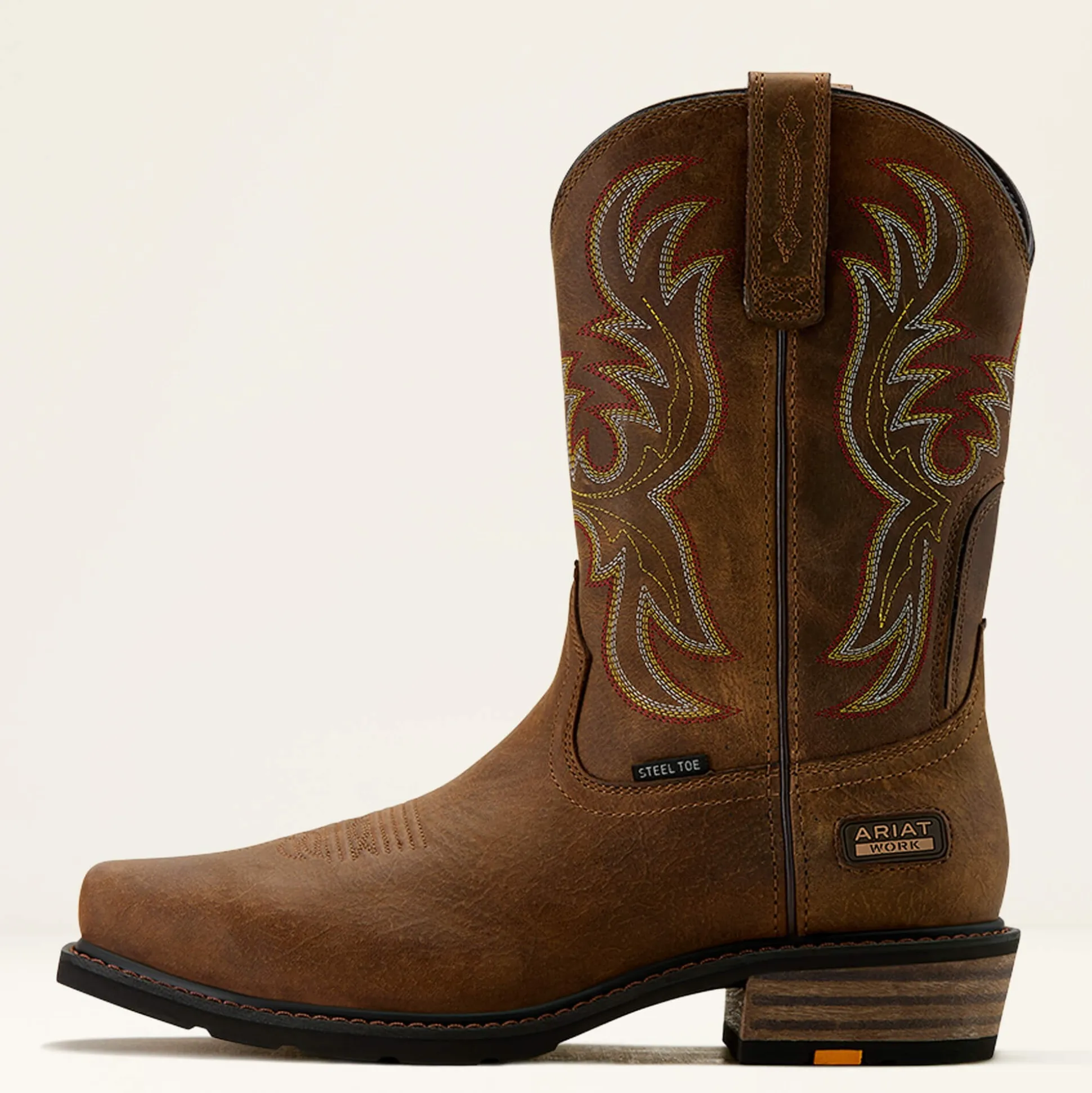 Ironside Square Toe Steel Toe Work Boot