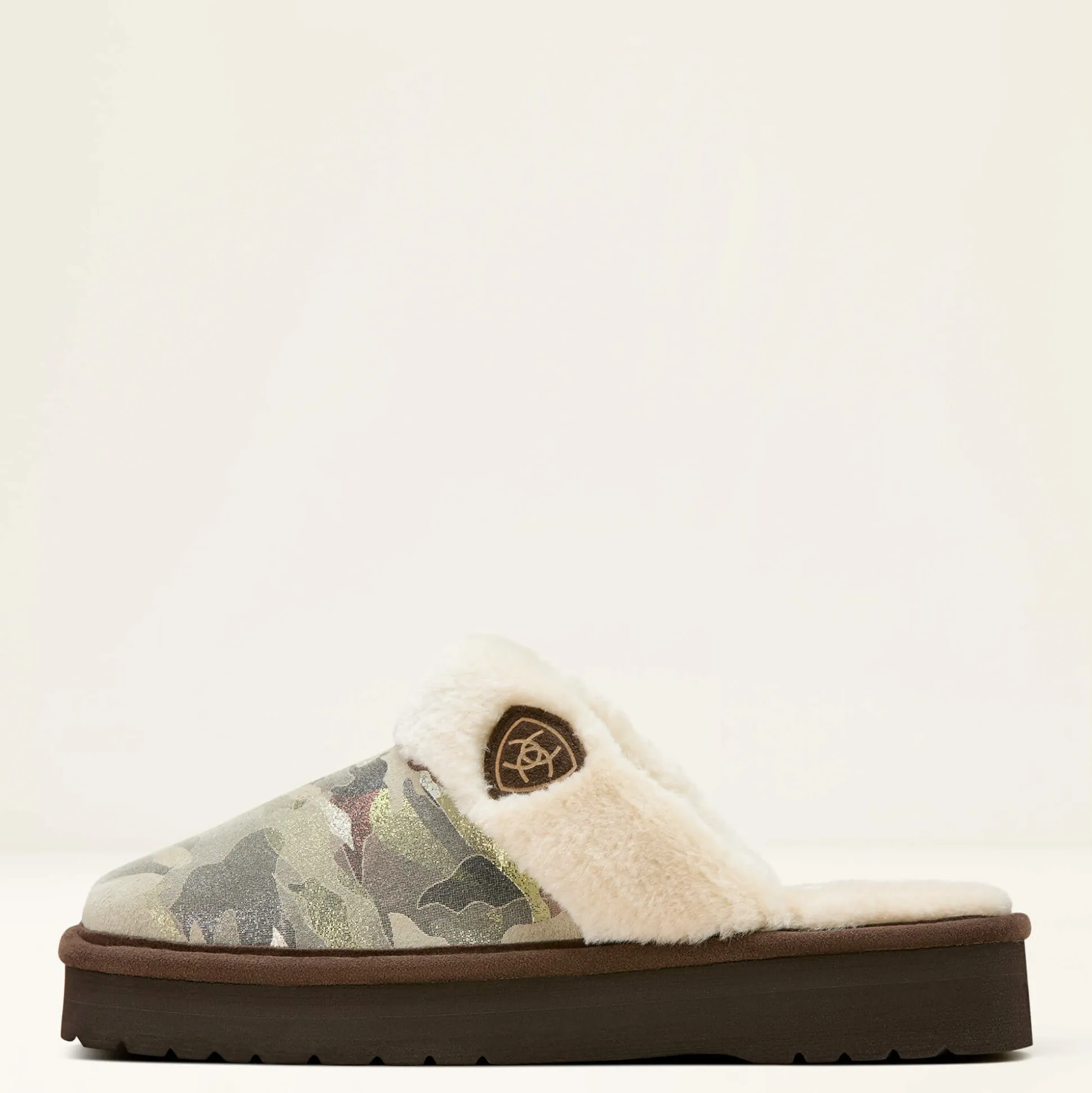 Jackie Square Toe Stack Slipper