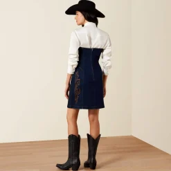 Lux Denim Dress