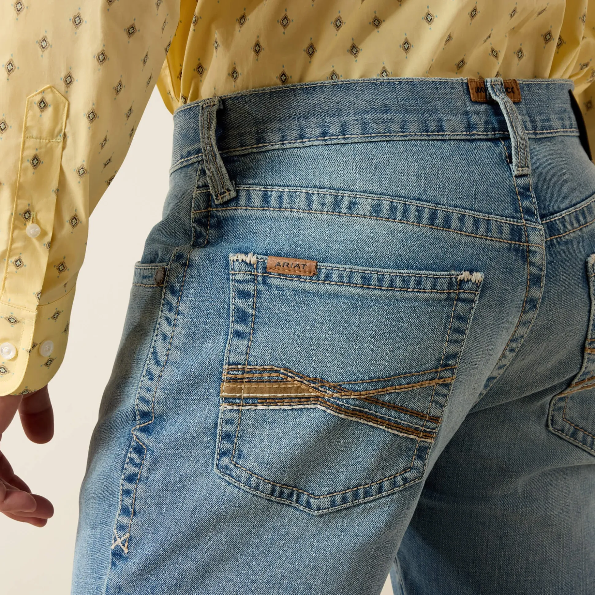 M4 Relaxed Gus Boot Cut Jeans