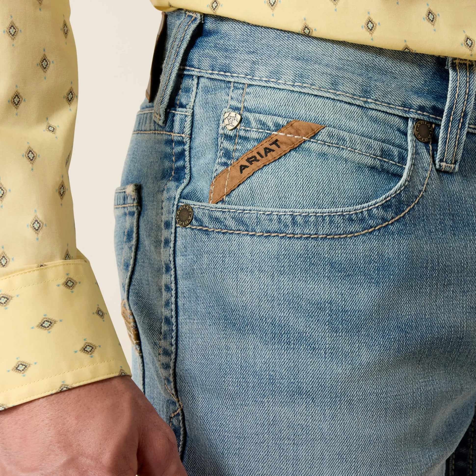 M4 Relaxed Gus Boot Cut Jeans
