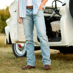 M4 Relaxed Gus Boot Cut Jeans