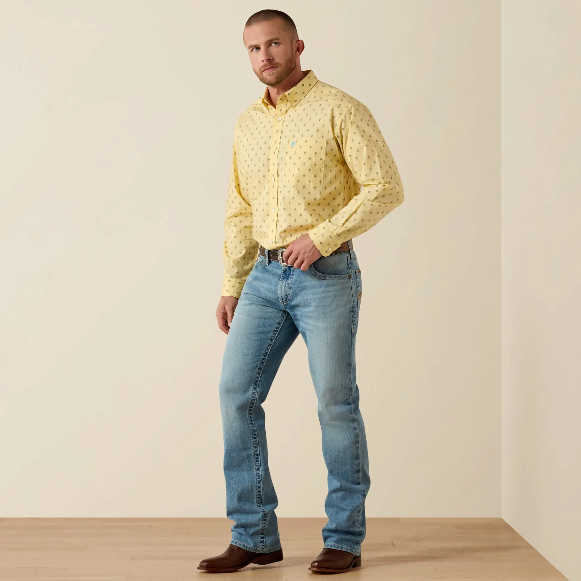 M4 Relaxed Gus Boot Cut Jeans