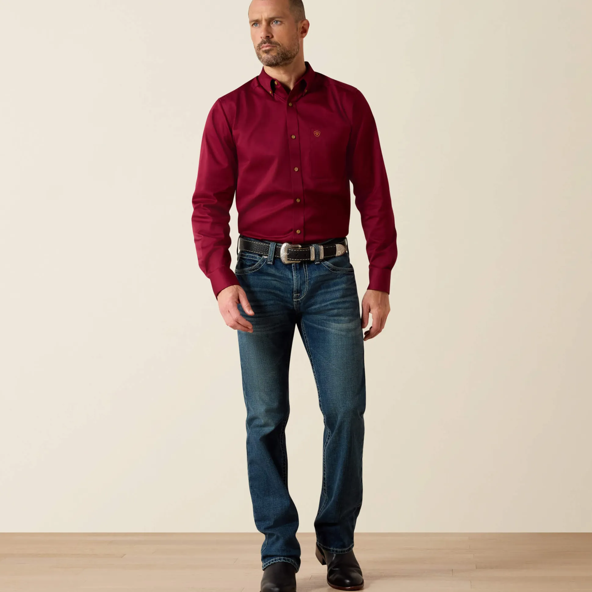 M7 Rocker Stretch Coltrane Stackable Straight Leg Jean