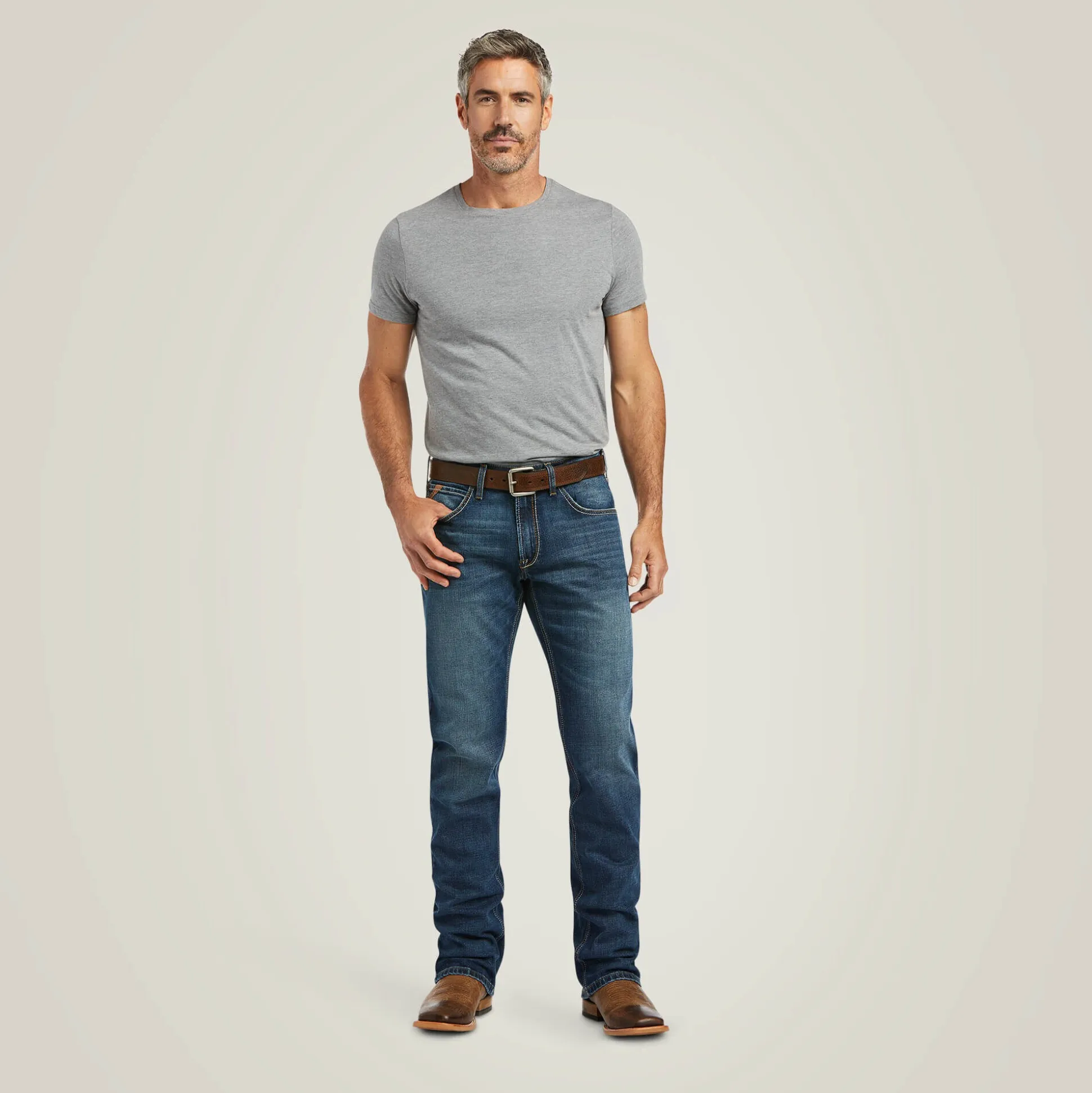 M5 Straight Stretch Madera Stackable Straight Leg Jean