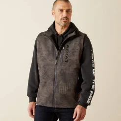 Patriot Flag Softshell Vest