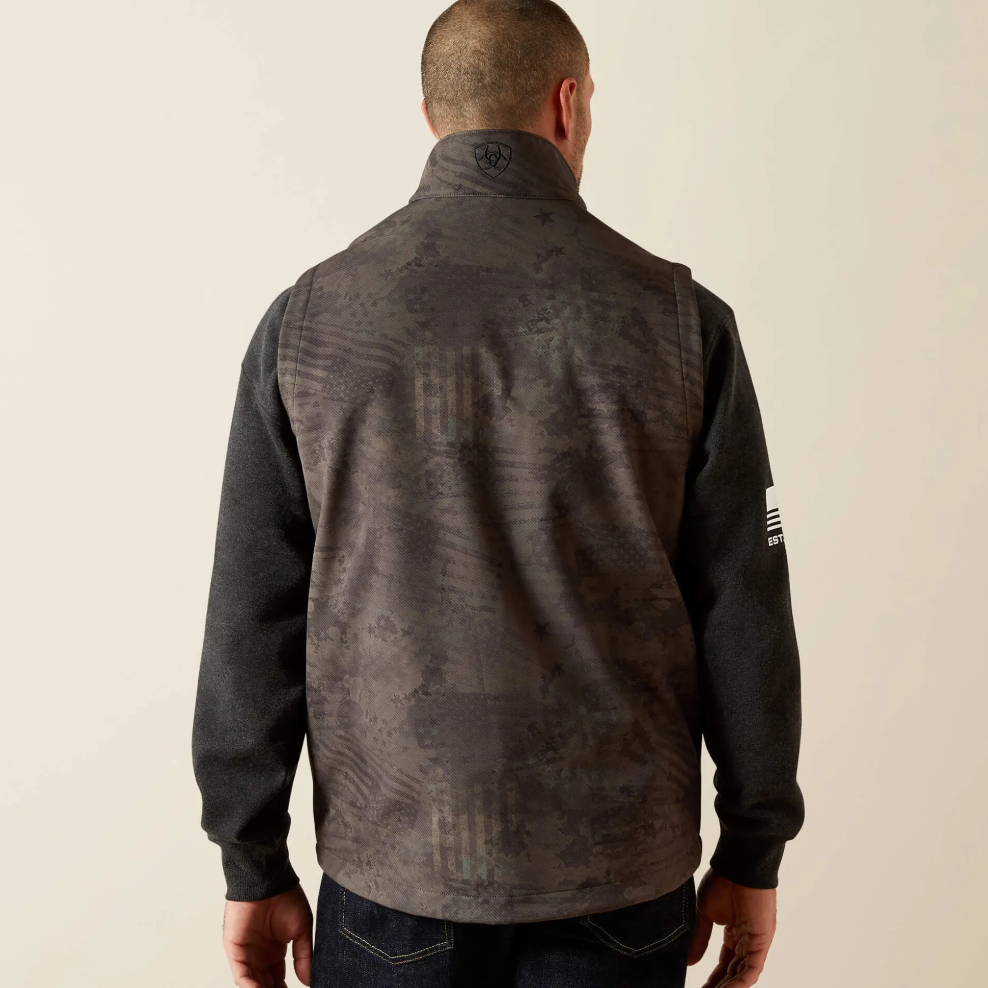 Patriot Flag Softshell Vest
