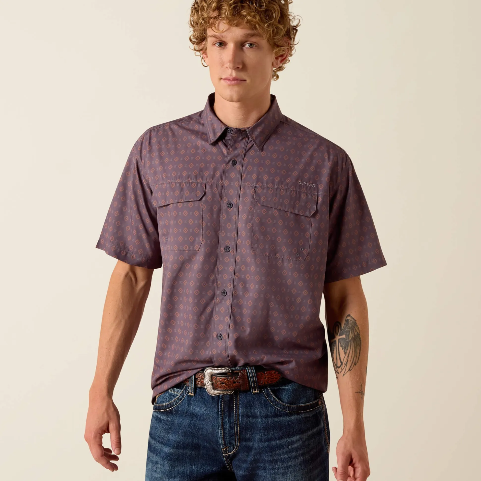 Printed VentTEK Outbound Classic Fit Shirt